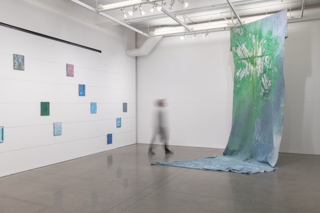 Yoab Vera: Haptic Contemplative Painting, installation view, New Wight Gallery, UCLA, Los Angeles, 31 May - 11 June 2022. Courtesy of UCLA.